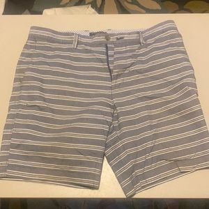 Banana Republic Grey striped shorts